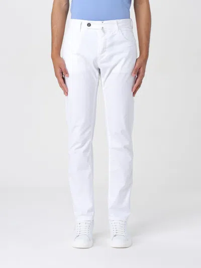 Incotex Trousers  Men Colour White