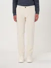 Incotex Pants  Men Color White In Weiss