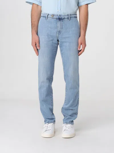 Incotex Pants Men In Blue