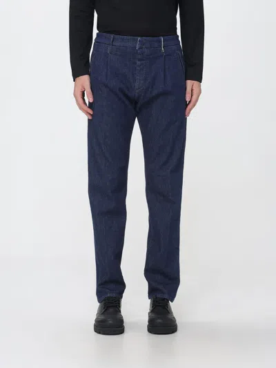 Incotex Pleated Jeans In Blue