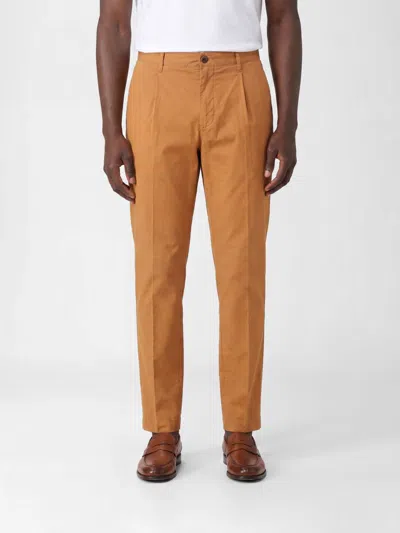 Incotex Pants Men In Orange