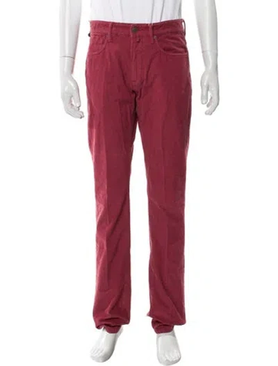 Pre-owned Incotex Pants In Red