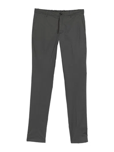 Incotex Pants With An Elestico At The Waist By In Gray