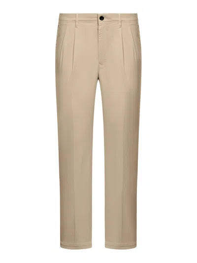 Incotex Pants With Pleats In Grey