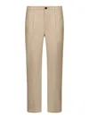 Incotex Straight Leg Trousers In Light Grey