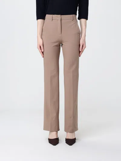 Incotex Pants  Woman Color Beige In Brown