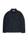 Incotex Patch-pocket Cotton Jacket In Blue