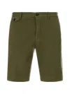Incotex Pattern 30 Shorts In Green