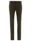 Incotex Pattern 30 Trousers Green