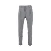 Incotex Pleated Trousers In Gray