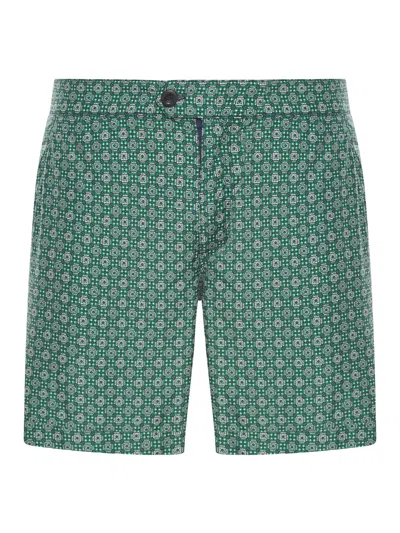 INCOTEX PATTERNED SWIMSUIT