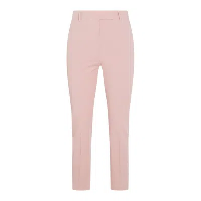 Incotex Pink Cotton Pants In Multicolor