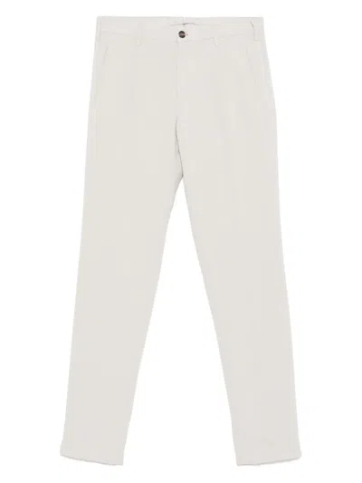 Incotex Pleat-detailed Trousers In Neutrals