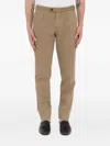 Incotex Trousers With Back Pockets And Belt Loops