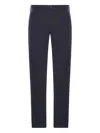 Incotex Chino Trousers With Linen And Cotton Pleats