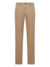 Incotex Tailored Cotton Trousers In Neutral
