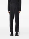Incotex Pleated-front Trousers In Black