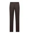 Incotex Pleated-front Trousers In Brown