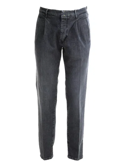 Incotex Slim-fit Cotton-blend Corduroy Trousers In Gray