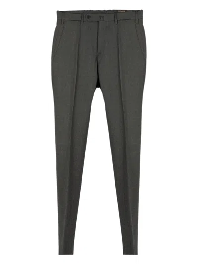 Incotex Pleated Tailored Trousers In Gray