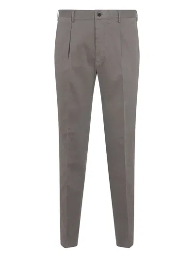 Incotex Pleated Trousers In Gray