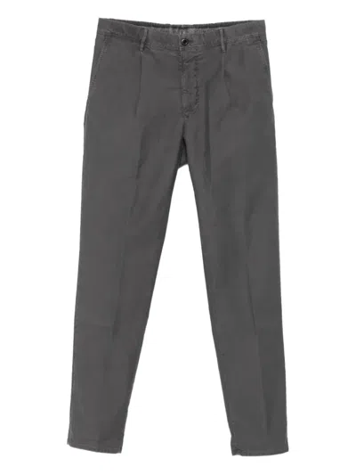 Incotex Pleated Trousers In Gray