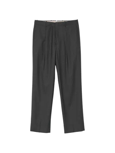 Incotex Soft Pleated Trousers In Black