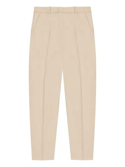 Incotex Pleated Trousers In Neutral