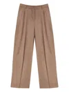Incotex Pleated Trousers In Pink