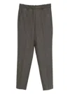 Incotex Tailored Trousers With Pockets And Loops In Gray