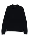 Incotex Polo-neck Sweater In Black