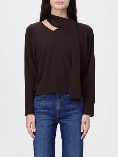 Incotex Polo Shirt Woman In Brown