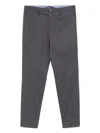 Incotex Poplin Trousers In Gray