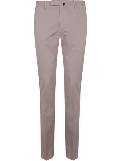Incotex Pressed-crease Chino Trousers In Neutrals