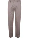 Incotex Pressed-crease Chino Trousers In Nude