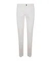 Incotex Slim Fit Trousers In White