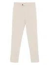 Incotex Tapered Trousers In White