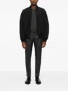 Incotex Pressed-crease Trousers In Black