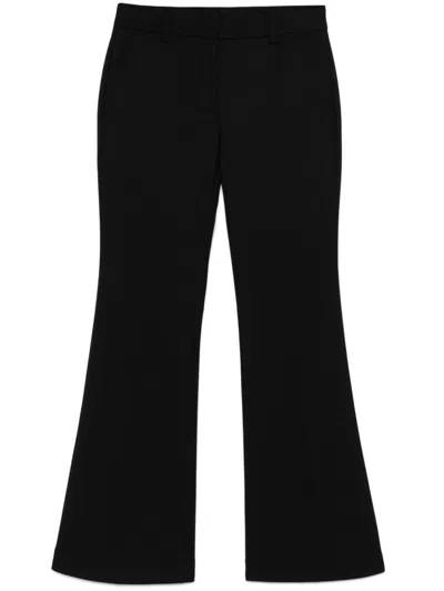 Incotex Pressed-crease Trousers In Black