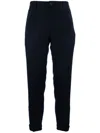 Incotex Pressed-crease Trousers In Black