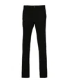 Incotex Pressed-crease Trousers In Black