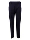 Incotex Straight Fit Chino Trousers Pockets In Blue