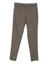 Incotex Pressed-crease Trousers In Gray