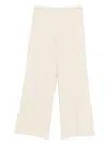 Incotex Pressed-crease Wide-leg Trousers In Neutral