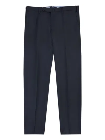 Incotex Hose Mit Bügelfalten In Blue
