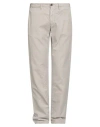 Incotex Red Man Pants Light Grey Size 35 Cotton, Linen In Animal Print