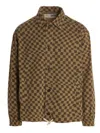 Incotex Red X Facetasm Check Print Overshirt