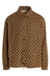 Incotex Red X Facetasm Check Print Overshirt