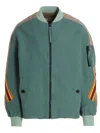 Incotex Red X Facetasm Contrasting-band Bomber Jacket In Blue