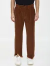 Incotex Red X Facetasm Cognac Velvet Trousers In Brown